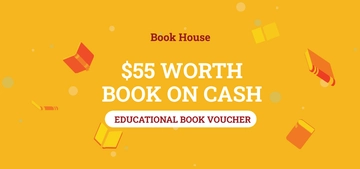 Free Education Voucher Book Template to Edit Online