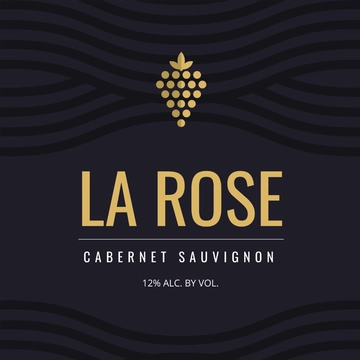 Free Wine Label Template to Edit Online