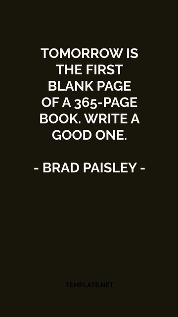 Free Cute New Year Quote Template to Edit Online