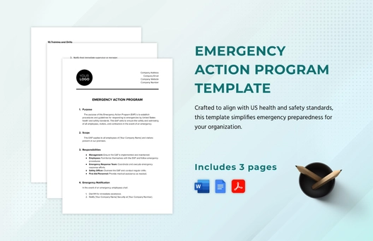 Emergency Action Program Template