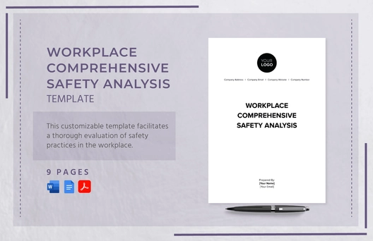 Workplace Comprehensive Safety Analysis Template Workplace Comprehensive Safety Analysis Template