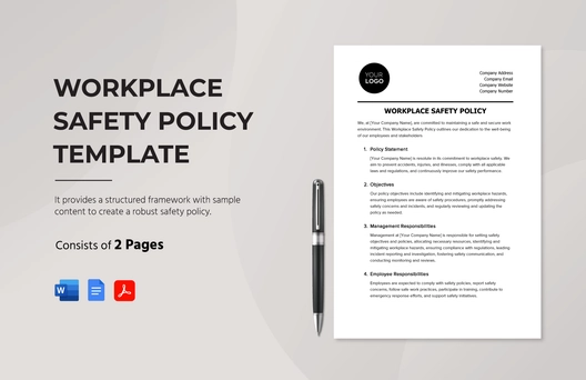 Workplace Safety Policy Template