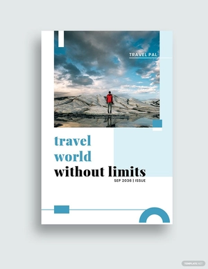 Magazine Book Cover Template