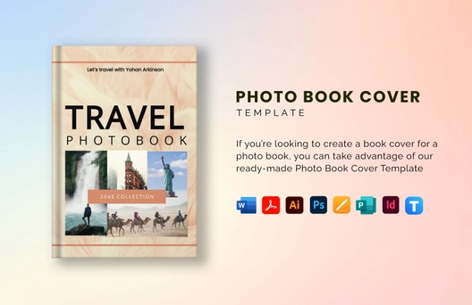 Photo Book Cover Template