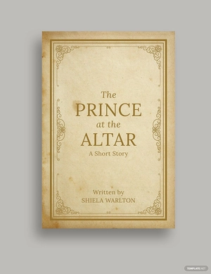 Vintage Book Cover Template