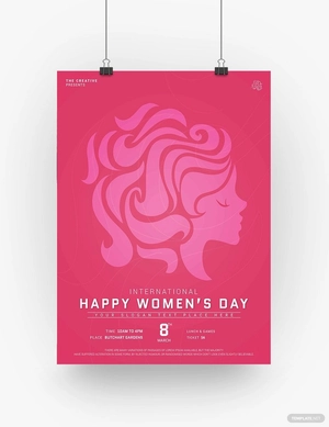 Customize Womens Day Poster Template