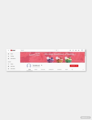 Bakery YouTube Template