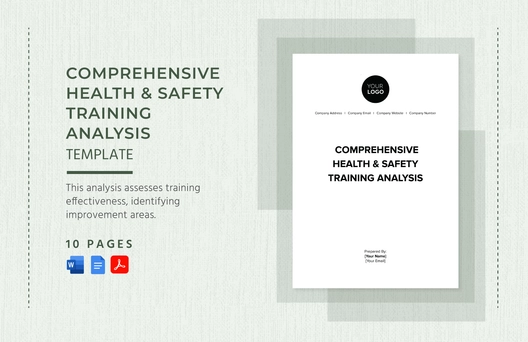 Comprehensive Health & Safety Training Analysis Template