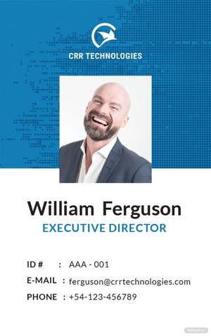 Employee ID Card Template