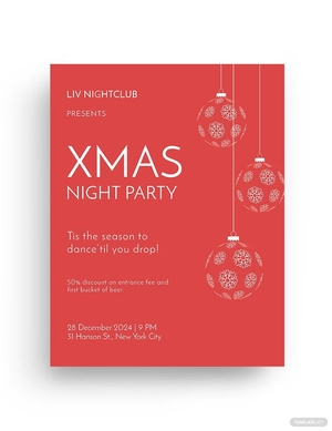 Christmas Bash Flyer Template