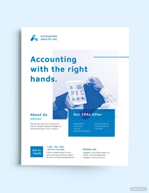 Clean Corporate Flyer Template