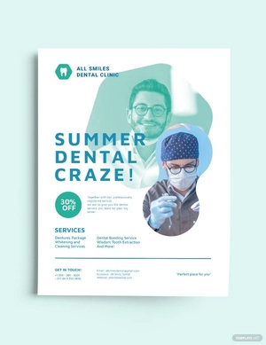 Clinic Promo Flyer Template