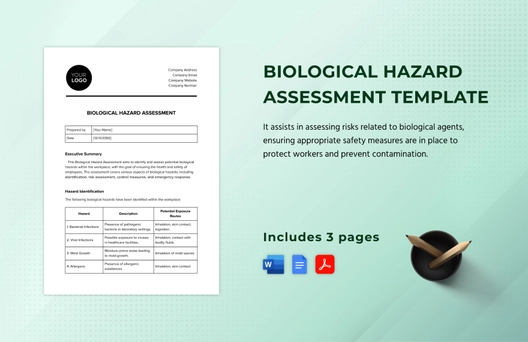 Biological Hazard Assessment Template