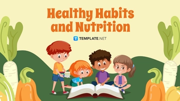 Free Healthy Habits and Nutrition Template to Edit Online