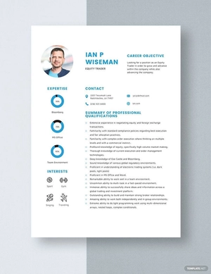 Equity Trader Resume