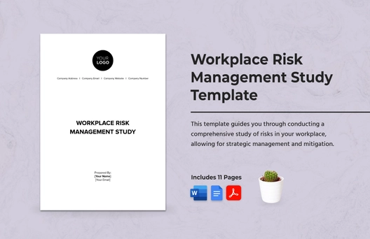 Workplace Risk Management Study Template