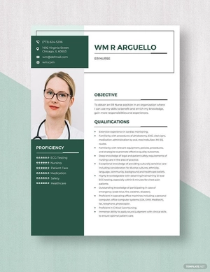 ER Nurse Resume