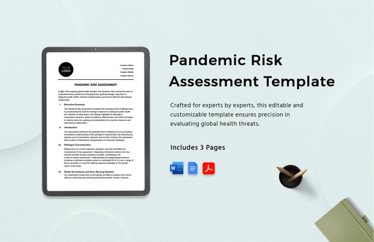 Pandemic Risk Assessment Template