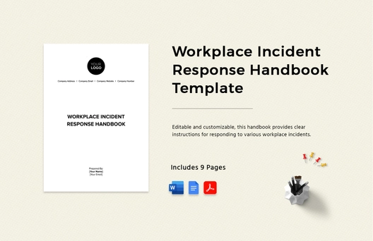 Workplace Incident Response Handbook Template Workplace Incident Response Handbook Template
