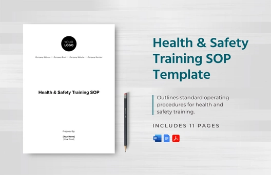 Health & Safety Training SOP Template