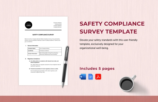 Safety Compliance Survey Template