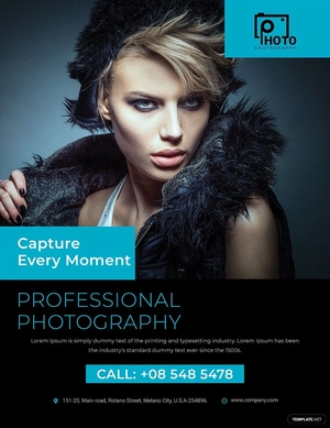 Multipurpose Photography Flyer Template