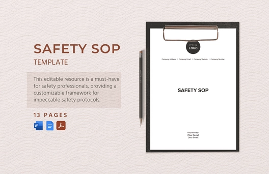 Safety SOP Template