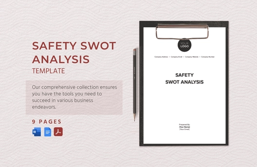 Safety SWOT Analysis Template