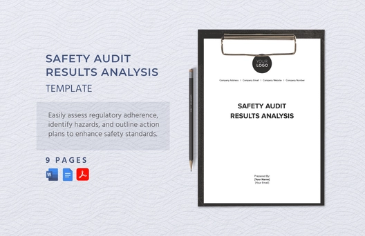 Safety Audit Results Analysis Template Safety Audit Results Analysis Template