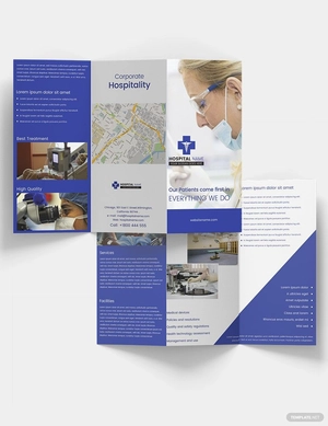 Healthcare Tri-fold Brochure Healthcare Tri-fold Brochure
