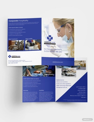 Healthcare Bi-fold Brochure Healthcare Bi-fold Brochure