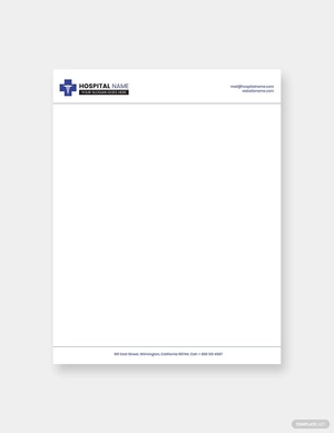 Printable Healthcare Letterhead Template