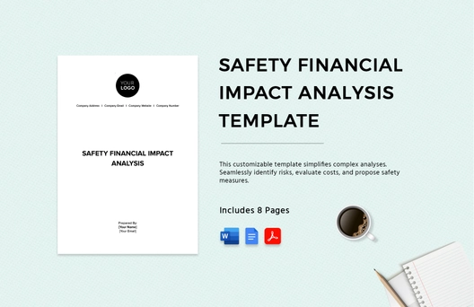 Safety Financial Impact Analysis Template