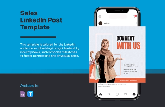 Sales LinkedIn Post Template