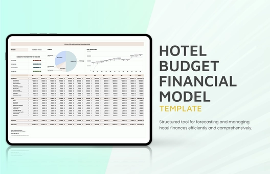 Hotel Budget Financial Model Template