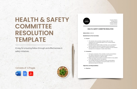 Health & Safety Committee Resolution Template