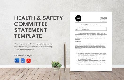 Health & Safety Committee Statement Template