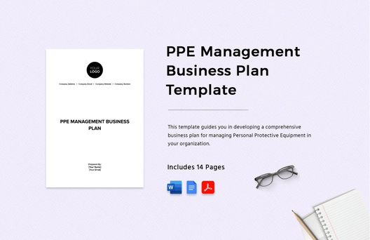 PPE Management Business Plan Template
