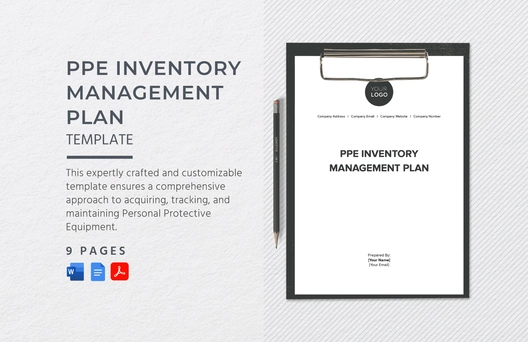 PPE Inventory Management Plan Template