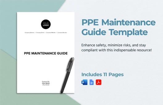 PPE Maintenance Guide Template