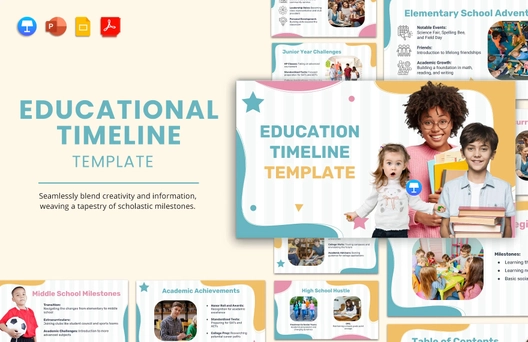 Educational Timeline Template