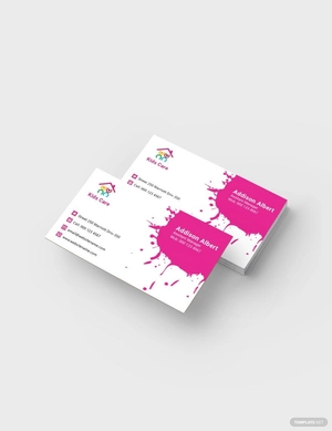 Day Care Business Card Template