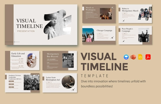 Visual Timeline Template