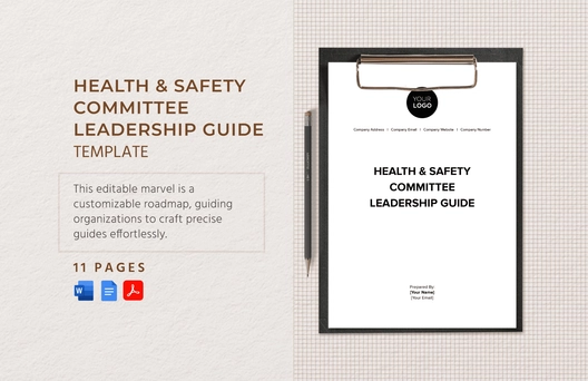 Health & Safety Committee Leadership Guide Template