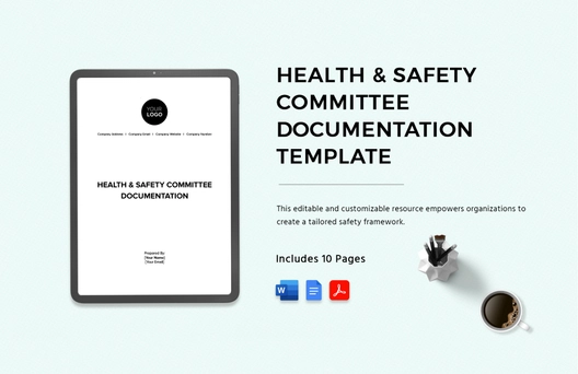 Health & Safety Committee Documentation Template