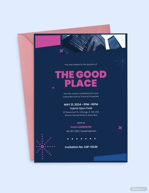 Corporate Business Event Invitation Template