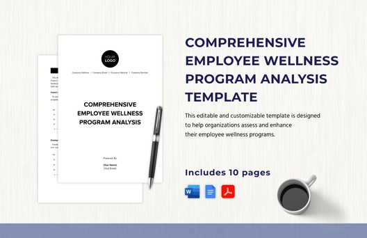 Comprehensive Employee Wellness Program Analysis Template