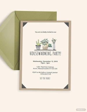 Housewarming Invitation Template Housewarming Invitation Template