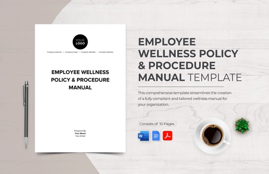 Employee Wellness Policy & Procedure Manual Template