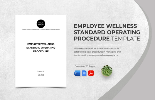 Employee Wellness Standard Operating Procedure Template
